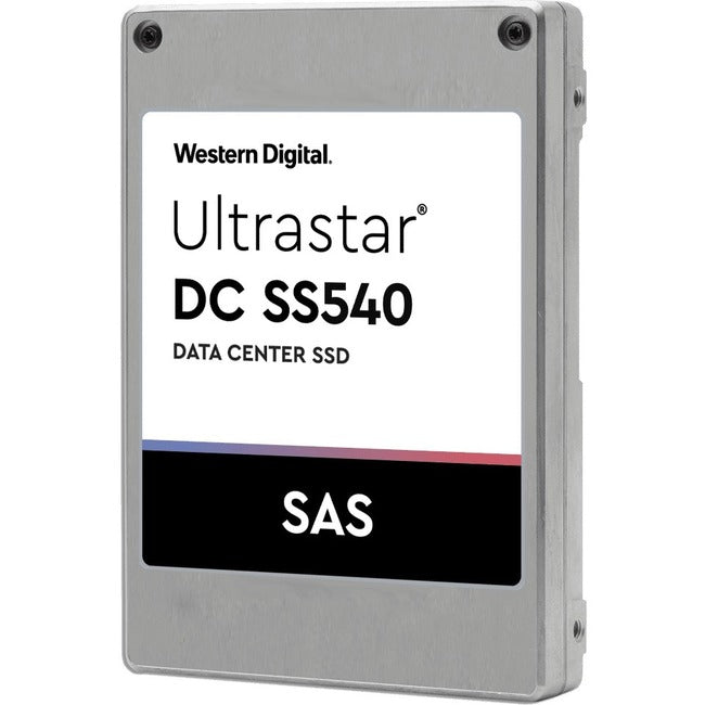 WD Ultrastar DC SS540 WUSTVA196BSS200 Disque SSD 960 Go - Interne 2,5" - SAS (SAS 12 Go/s)