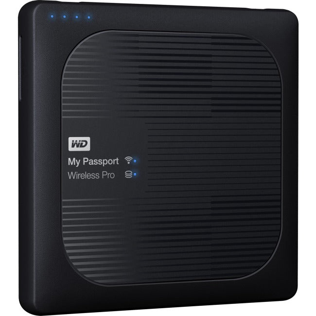 Disque dur externe portable WD My Passport Wireless Pro 3 To - WiFi AC, SD, USB 3.0