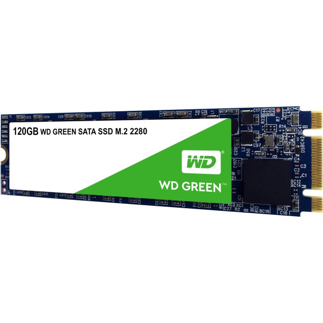 WD GREEN WDS120G2G0B Disque SSD 120 Go - M.2 2280 Interne - SATA (SATA/600)