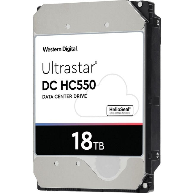 WD Ultrastar DC HC550 WUH721818ALE6L1 18 TB Hard Drive - 3.5" Internal - SATA (SATA/600)