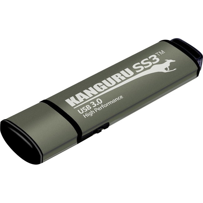 Kanguru SS3™ USB3.0 Flash Drive with Physical Write Protect Switch, 128G