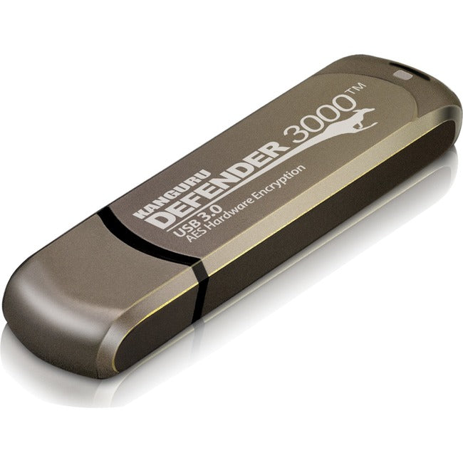 Kanguru Defender3000 FIPS 140-2 Level 3, SuperSpeed USB 3.0 Secure Flash Drive, 16G