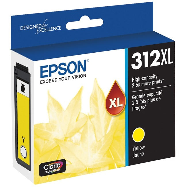 Epson Claria Photo HD T312XL Ink Cartridge - Yellow