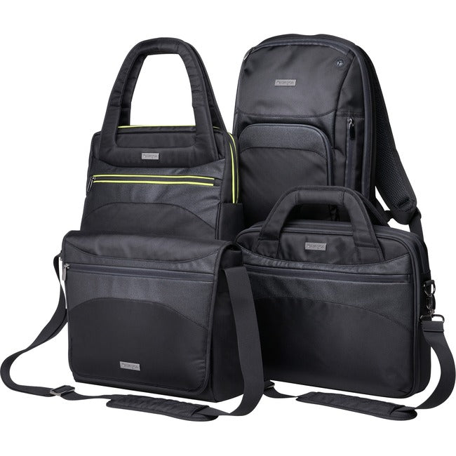Kensington Triple Trek Carrying Case (Backpack) for 13" to 14" Ultrabook - Black