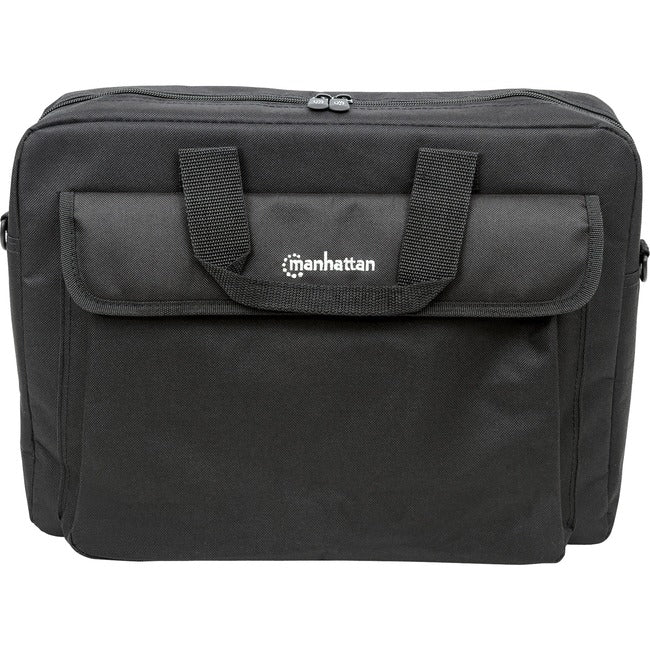 Manhattan London 438889 Carrying Case (Briefcase) for 15.6" Notebook - Black