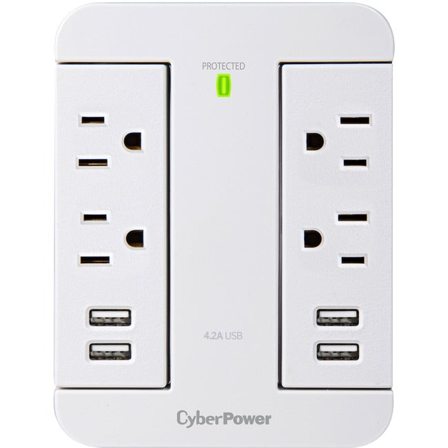 CyberPower Home Office 4-Outlet Surge Suppressor/Protector