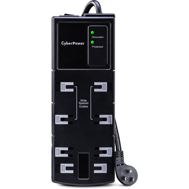 CyberPower CSB808 Essential 8-Outlets Surge Suppressor 8FT Cord - Plain Brown Boxes