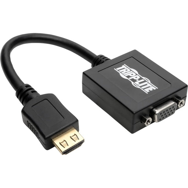 Tripp Lite 6in HDMI vers VGA Adaptateur Convertisseur avec Audio Vidéo pour Ultrabook/Ordinateur Portable/De Bureau 6"