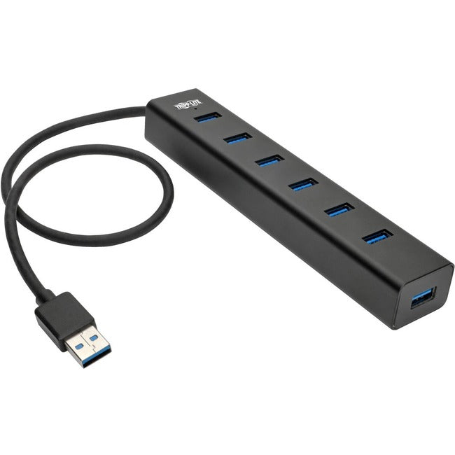 Tripp Lite 7-Port Portable USB 3.0 SuperSpeed Mini Hub, Aluminum