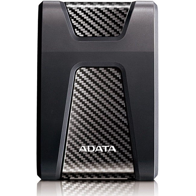 Adata DashDrive Durable HD650 AHD650-1TU31-CBK 1 TB Portable Hard Drive - 2.5" External - Black