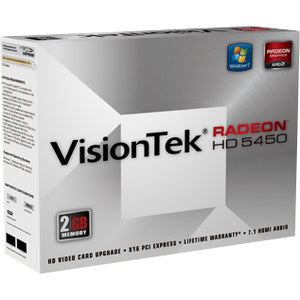 Carte graphique VisionTek 900356 Radeon HD 5450 - 2 Go DDR3 SDRAM