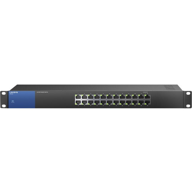 Commutateur Ethernet Gigabit Linksys LGS124 à 24 ports