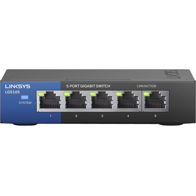 Commutateur Ethernet Gigabit Linksys LGS105 à 5 ports