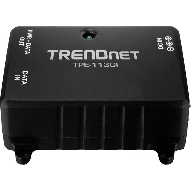 Injecteur TRENDnet TPE-113GI Gigabit Power over Ethernet (PoE)