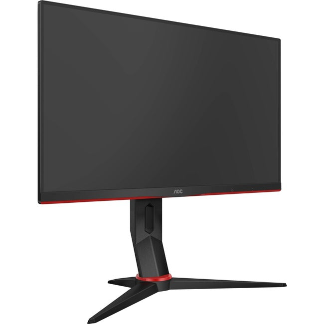 AOC 24G2 23.8" Full HD LED Gaming LCD Monitor - 16:9 - Black Red