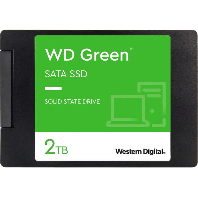 Western Digital Green WDS200T2G0A 2 TB Solid State Drive - 2.5" Internal - SATA (SATA/600)