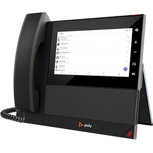 Téléphone IP Poly CCX 600 - Filaire/Sans fil - Filaire/Sans fil - Wi-Fi, Bluetooth - Bureau - Noir