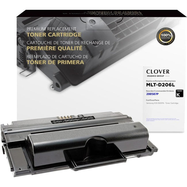 Clover Technologies Cartouche de toner remanufacturée - Alternative pour Samsung 206L - Noir