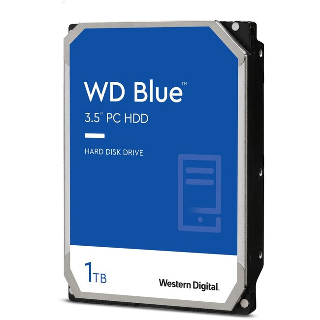 Disque dur WD Blue WD10EZRZ 1 To - 3,5" interne - SATA (SATA/600) - Bleu