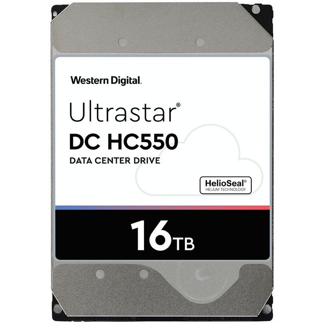 Western Digital Ultrastar DC HC550 16 TB Hard Drive - 3.5" Internal - SAS (12Gb/s SAS)