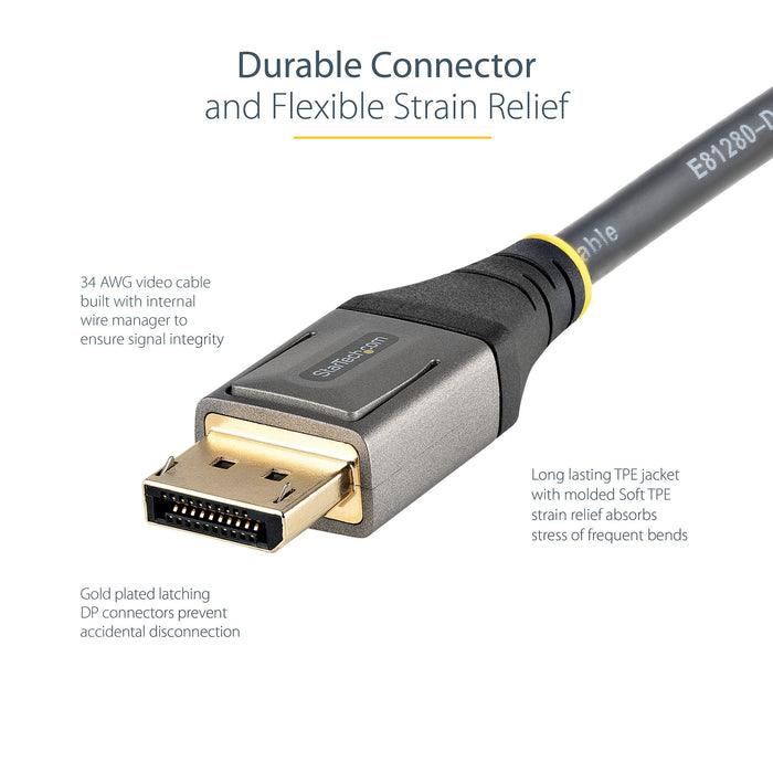 Startech.com Ltd 13ft Certified Displayport 1.4 Cable 8k