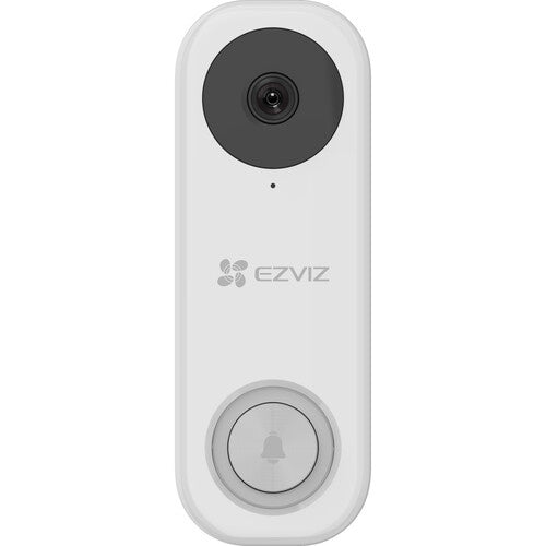 Hikvision Ezviz Sonnette intelligente avec caméra 2mp H 265 Pir Micro Sd Support Max 120 Go