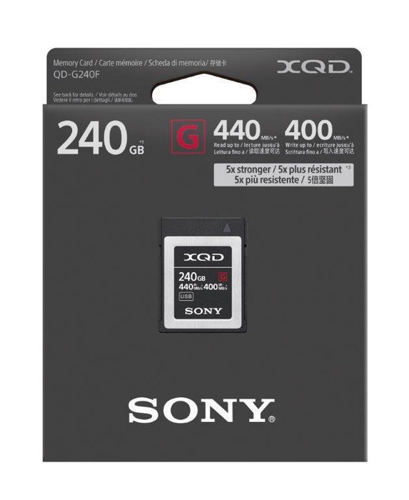 Mémoire flash Sony XQD série G 240 Go
