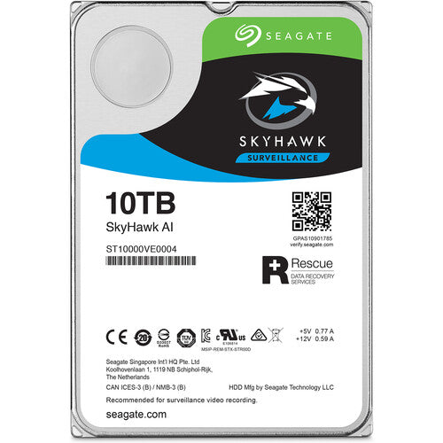 10TB Skyhawk 3.5" Surveillance HDD