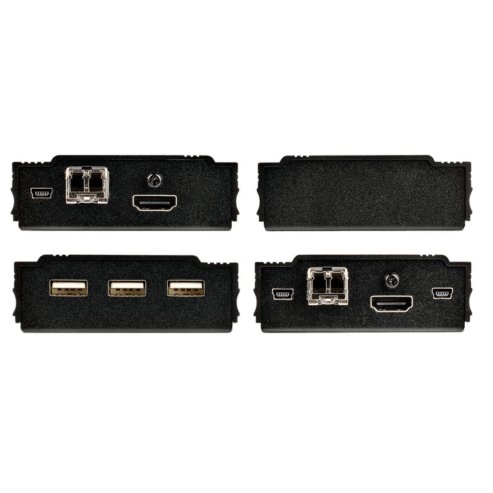 Le kit d'extension Kvm HDMI et Usb de Startech contrôle un commutateur/console Kvm ou un PC à l'aide de la fibre optique