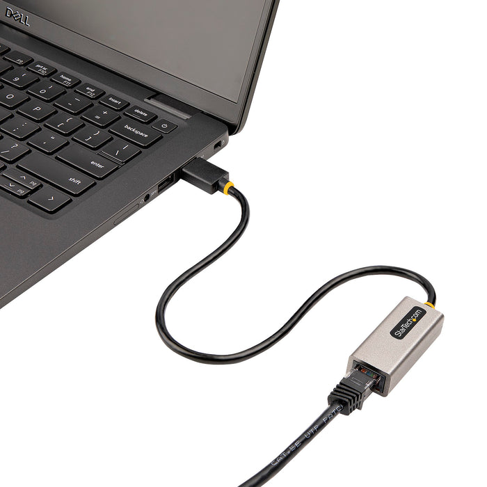 L'adaptateur Startech USB vers Rj45 prend en charge des vitesses allant jusqu'à Gigabit et une compatibilité avec 10/100