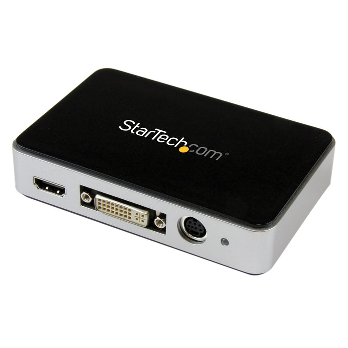 StarTech.com HDMI Video Capture Device - 1080p - 60fps Game Capture Card - USB Video Capture Card - with HDMI DVI VGA