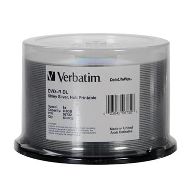 Verbatim 96732 DVD+RDL Silver Thermal 8x Pk50