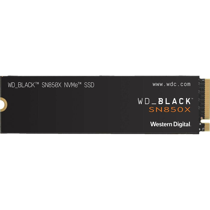 WD 2TB Wd Black Sn850x Nvme Ssd, Pcie Gen4 X4